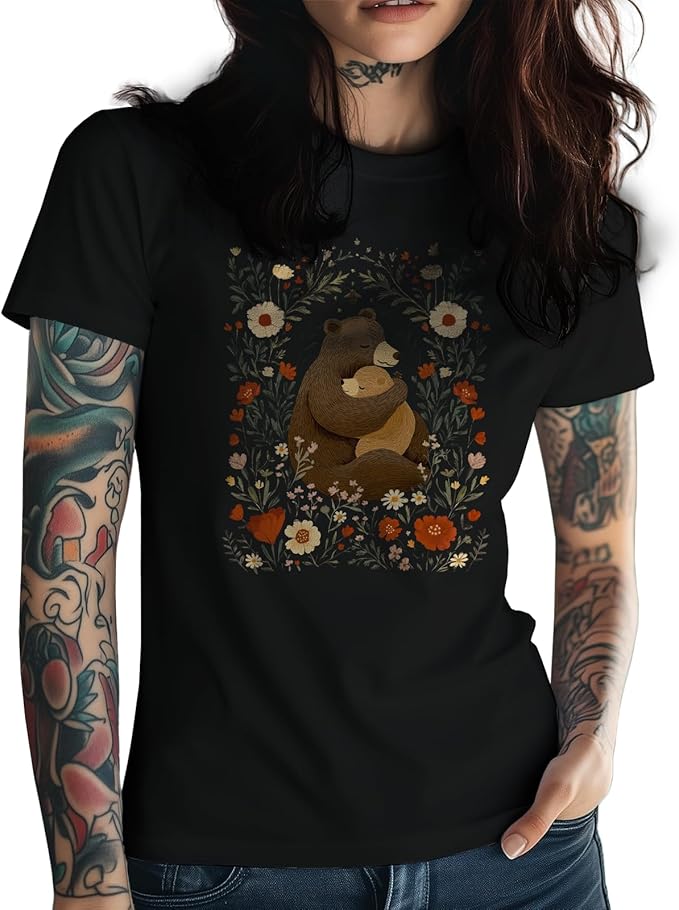 Cute Graphic T-Shirts for Women Crewneck Short Sleeve Tees Vintage Y2K Tops Loose Casual Summer Boho Outfits