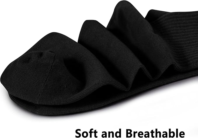 BomKinta Women Casual Calf Socks - Cute Cotton Crew Socks - Soft Above Ankle Sock 6 Pairs Size 5-10