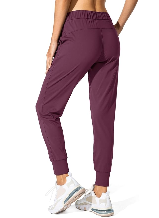 SANTINY Women's Joggers Pants Pockets Drawstring Running Sweatpants for Women Lounge Workout Jogging