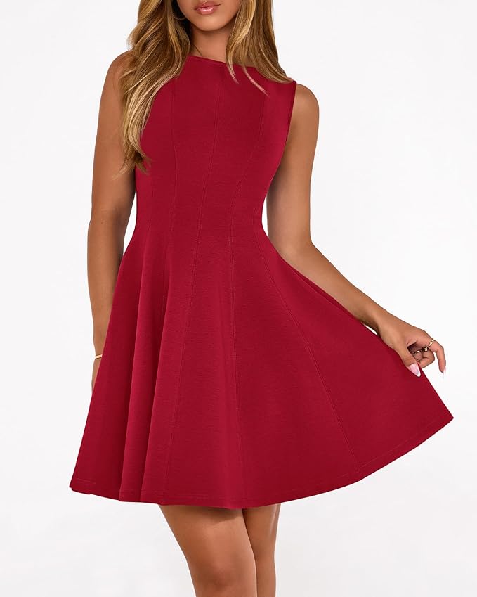 BTFBM Spring Dresses for Women 2026 Elegant Classy A Line Casual Graduation Business Work Party Cocktail Short Dress