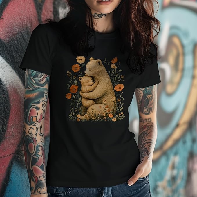 Cute Graphic T-Shirts for Women Crewneck Short Sleeve Tees Vintage Y2K Tops Loose Casual Summer Boho Outfits