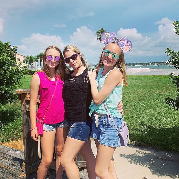 Eisyaa Mouse Ears Bow Headbands