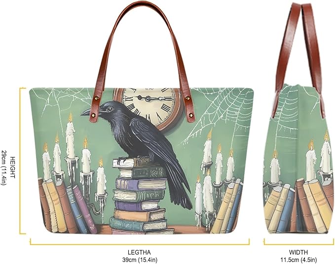 Womens Zip Up Tote Handbag Daisy Print Large Capacity Tote Purse Handbag Big Tote Bag Purse For Work Laptop