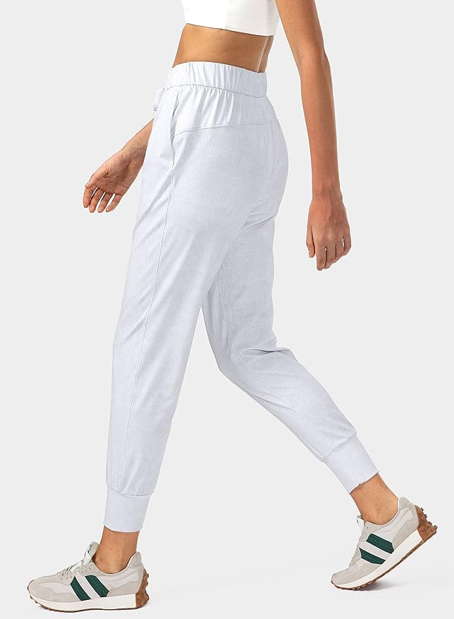 SANTINY Women's Joggers Pants Pockets Drawstring Running Sweatpants for Women Lounge Workout Jogging