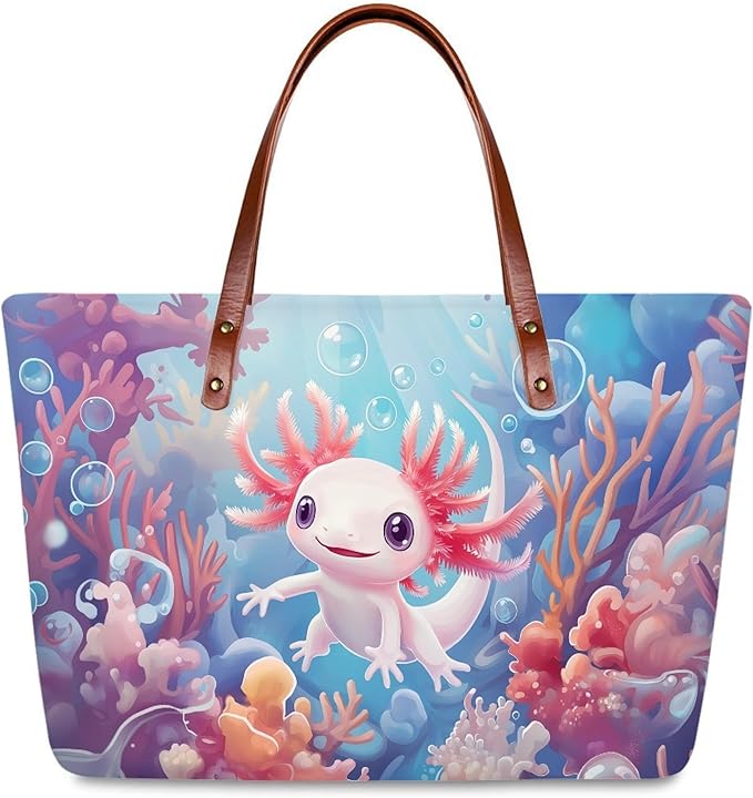Womens Zip Up Tote Handbag Daisy Print Large Capacity Tote Purse Handbag Big Tote Bag Purse For Work Laptop