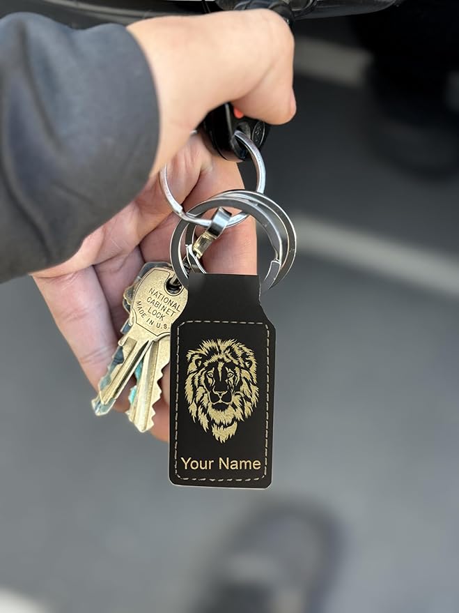 LaserGram Rectangle Keychain, Flag of South Korea, Personalized Engraving Included