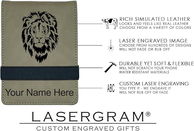 LaserGram Mini Padfolio with Notepad and Pen, CNA Certified Nurse Assistant, Personalized Engraving Included (Light Brown)