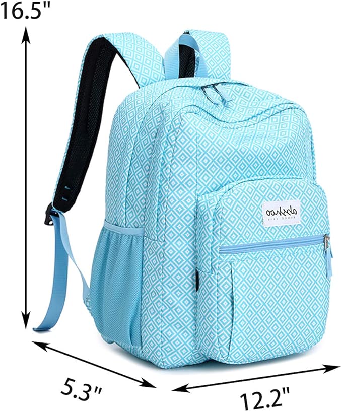 abshoo Classical Basic Travel Backpack For School Water Resistant Bookbag | For School, For School