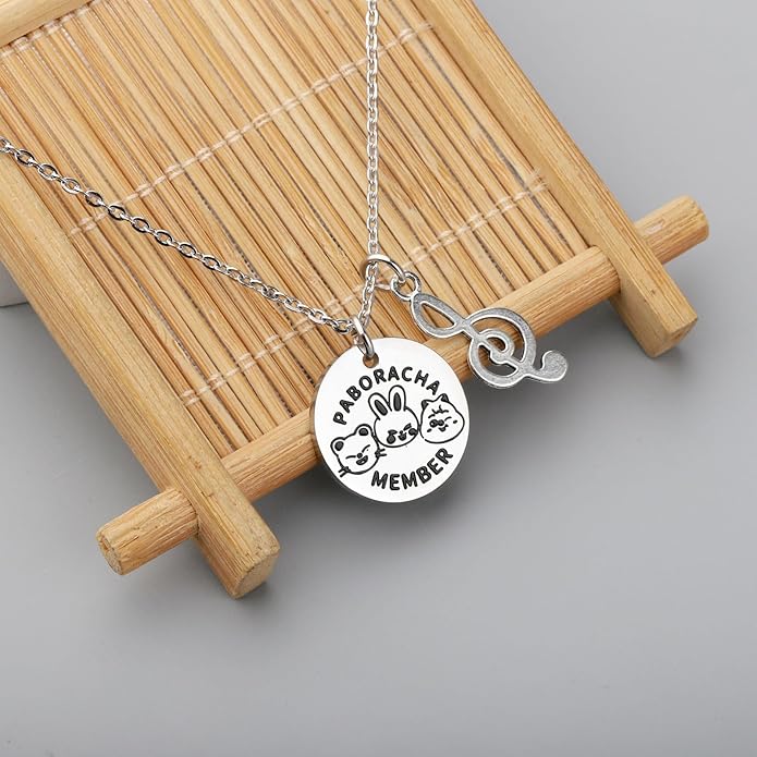 SEIRAA Korean Stay Necklace Korean Paboracha Member Gifts Stay Leebit Jiniret Jewelry Stay Merchandise