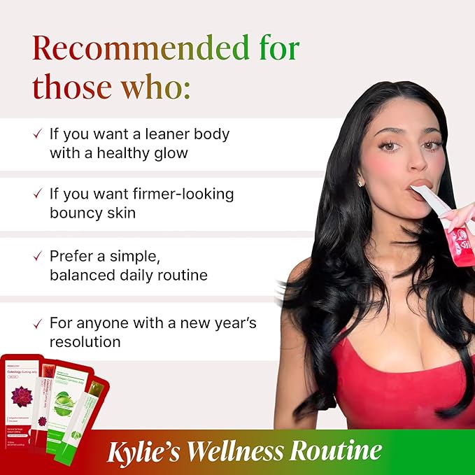 Stick Jelly Duo: Cutting & Collagen Jelly Set, Korean Supplement, Christmas Gifts Stocking Stuffers for Boosting Metabolism and Skin Hydration, Collagen, Centella Asiatica, Garcinia Cambogia Jel