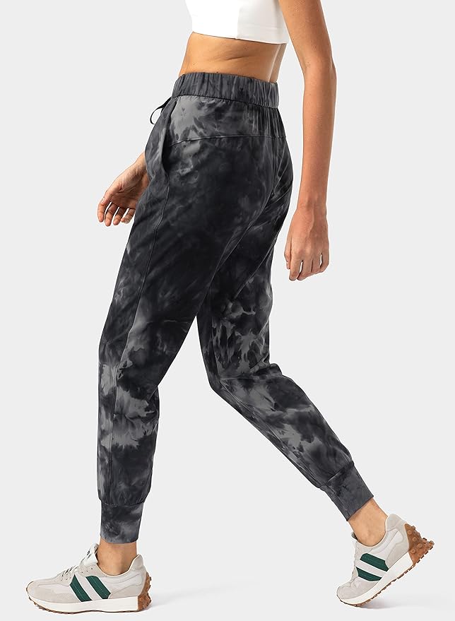 SANTINY Women's Joggers Pants Pockets Drawstring Running Sweatpants for Women Lounge Workout Jogging