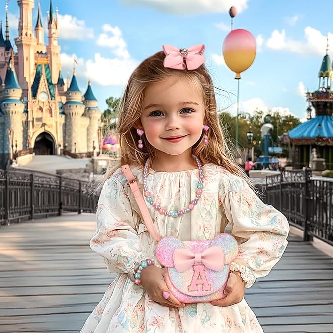 mibasies Toddler Purse Gifts for Girls: 3 Year Old Girl Gifts, Mouse Toys Purse Set