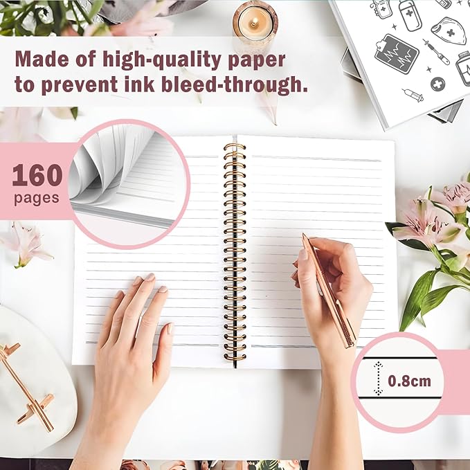 Lacama Nurse Gifts for Women, Nurse Notebook Journal, Gifts for Nurses Coworker, Appreciation Christmas Gift, Nurse Graduation Gift, Nursing School Essentials, Office School Supplies