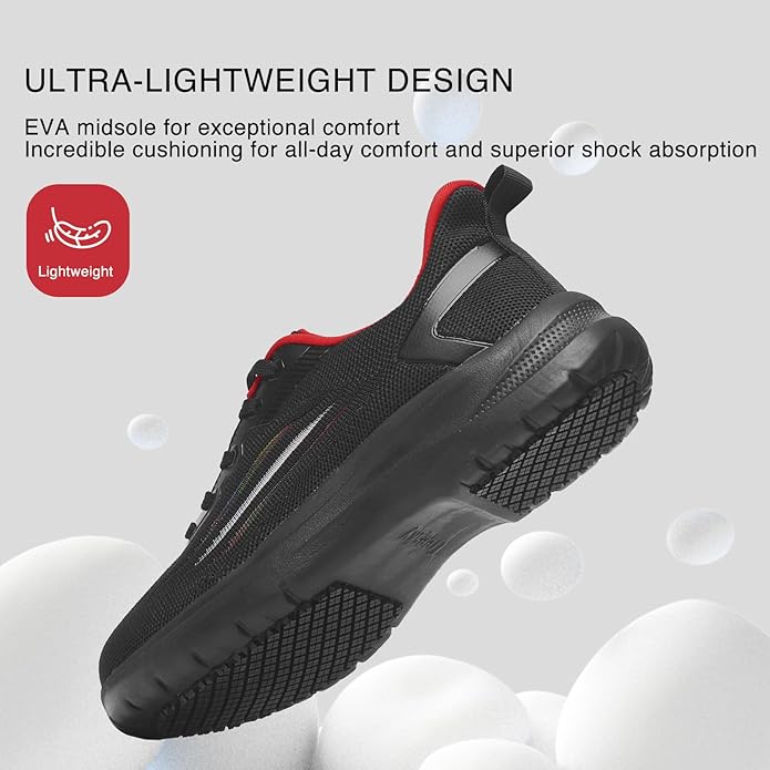 Treesky Non Slip Work Shoes for Women in Food Service - Slip Resistant, Comfortable & Lightweight Sneakers, Suitable for Restaurant, Kitchen & Nursing Crews
