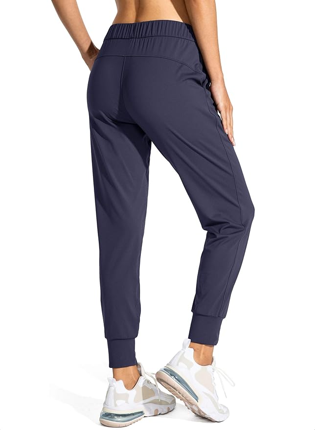 SANTINY Women's Joggers Pants Pockets Drawstring Running Sweatpants for Women Lounge Workout Jogging
