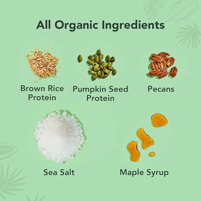 Aloha Organic Maple Sea Salt Protein Bar, 12 ct