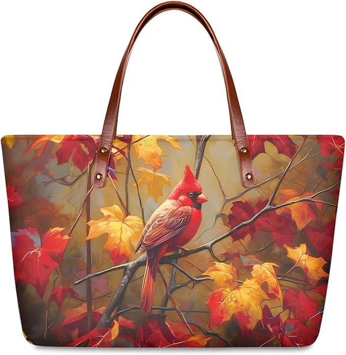 Womens Zip Up Tote Handbag Daisy Print Large Capacity Tote Purse Handbag Big Tote Bag Purse For Work Laptop