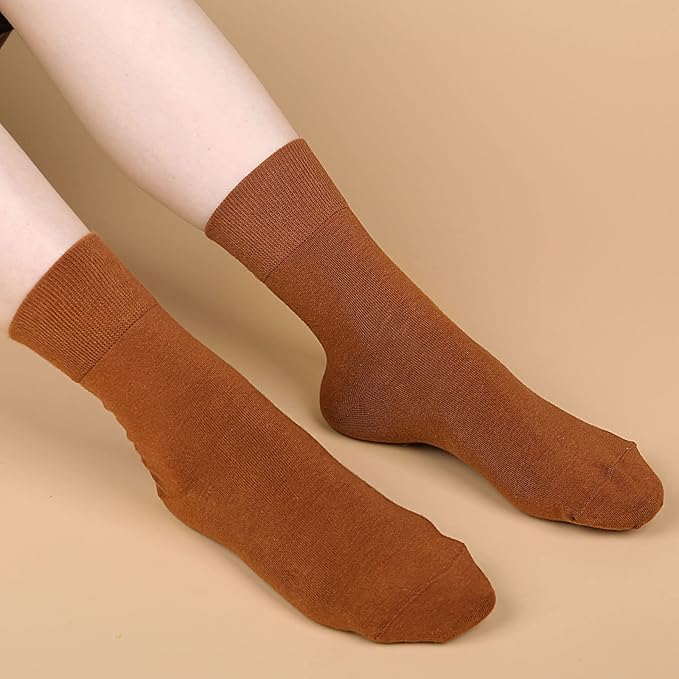 FGZ Women Thin Cotton Socks Soft Cozy Socks Cute Ankle Crew Socks 5 Pairs