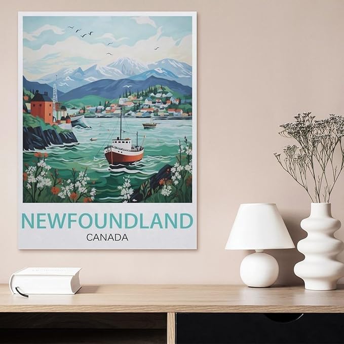 Jigsaw Puzzles for Adults 1000 Piece，Newfoundland, Canada，Classic Puzzle Teens Boys Girls Puzzles for DIY Intellective Educational Game, Gift Home Decor（50x70cm）-BF10