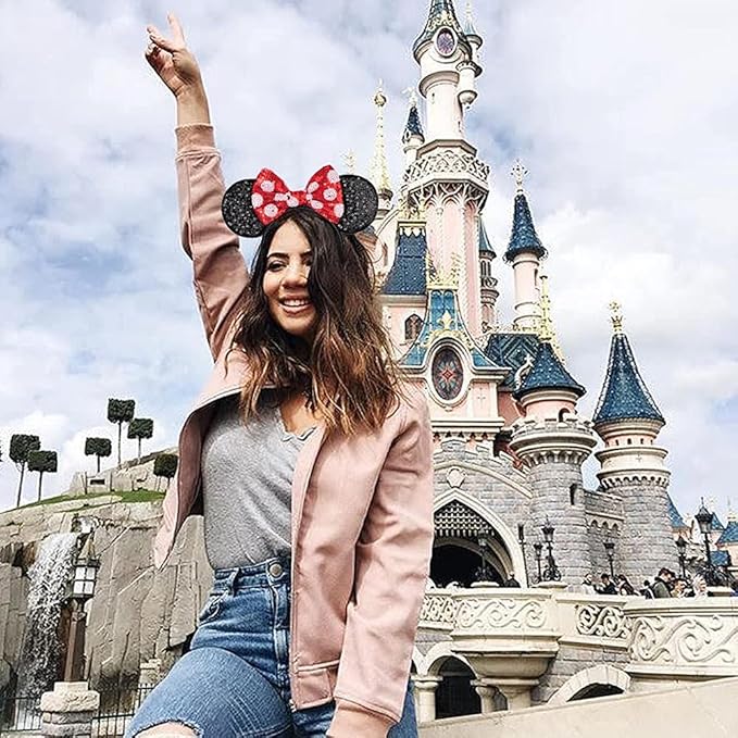 Eisyaa Mouse Ears Bow Headbands