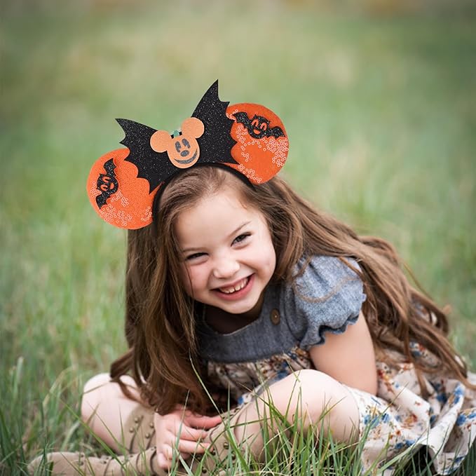 Eisyaa Mouse Ears Bow Headbands
