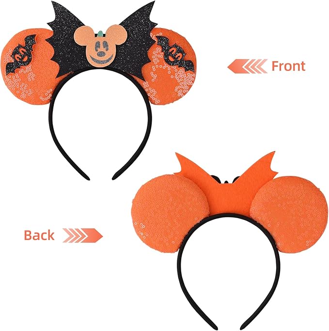 Eisyaa Mouse Ears Bow Headbands