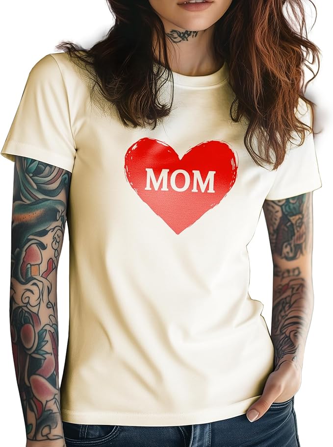 Cute Graphic T-Shirts for Women Crewneck Short Sleeve Tees Vintage Y2K Tops Loose Casual Summer Boho Outfits