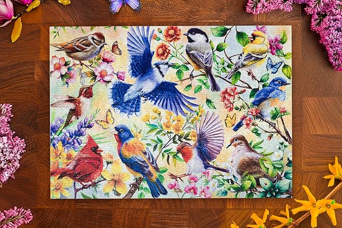 MOSAIC PUZZLES Winged Glory Puzzles for Adults - Premium Jigsaw Puzzles, 1000 Pieces