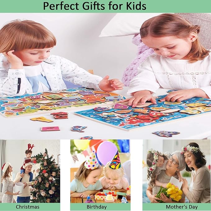 Wooden Jigsaw Puzzle 500 Piece Adult Puzzle Emperor Palace at Seoul South Korea Lake Mountain Puzzle - Christmas Adult Kids Intelligence Game Toy Family Friend Puzzle Gift