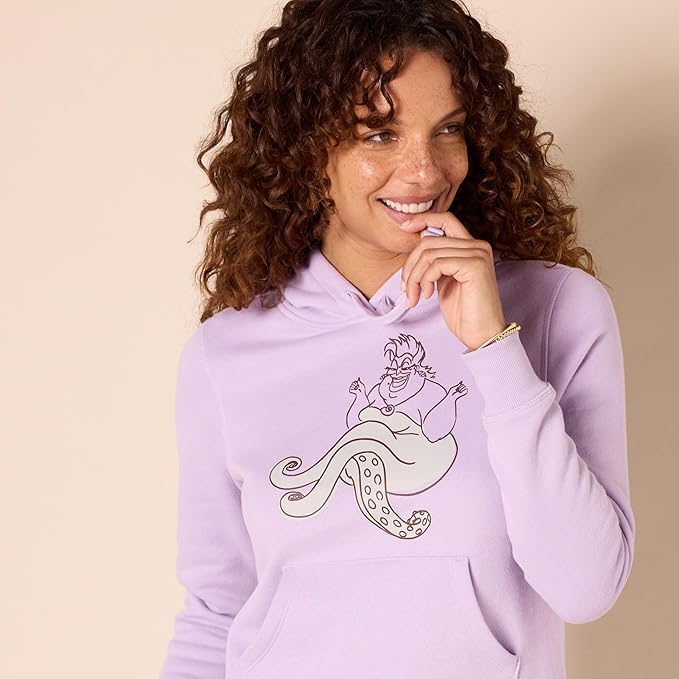 Amazon Essentials Disney | Marvel | Star Wars | Princess Women's Fleece Pullover Hoodie Sweatshirts (Available in Plus Size)