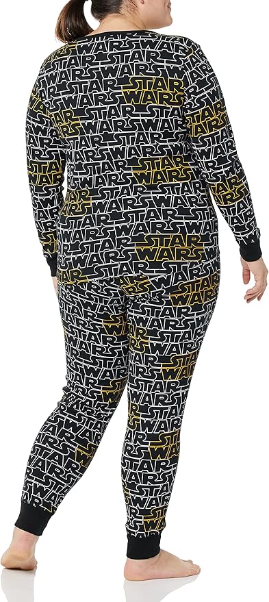 Amazon Essentials Disney | Marvel | Star Wars Women's Snug-Fit Cotton Pajama Sleepwear Sets
