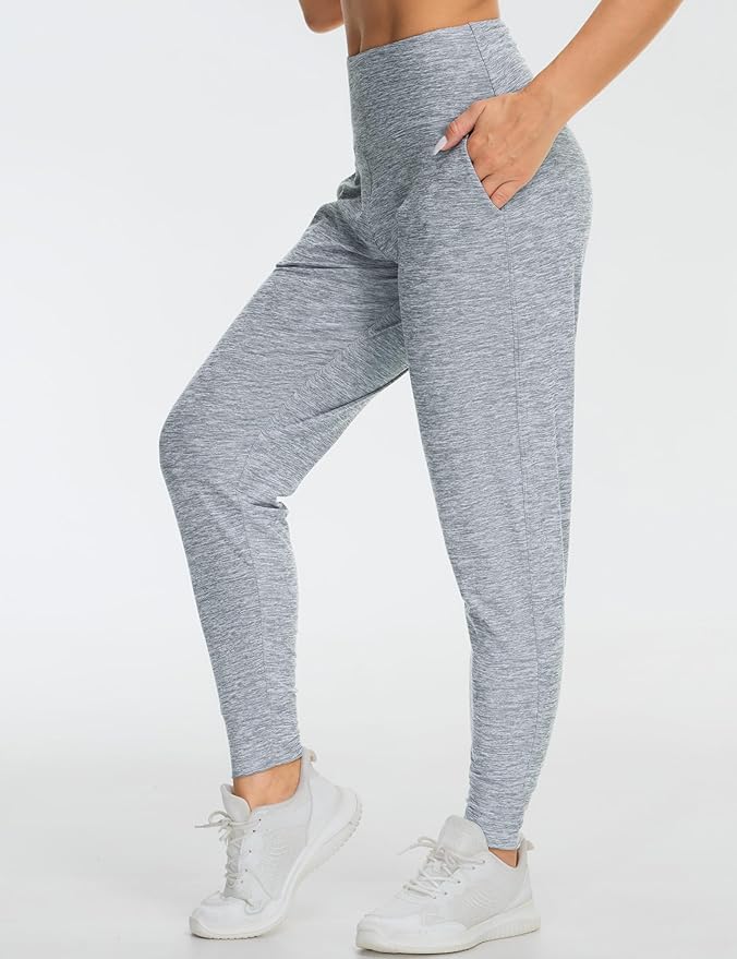 THE GYM PEOPLE Women's Joggers Pants Lightweight Athletic Leggings Tapered Lounge Pants for Workout, Yoga, Running