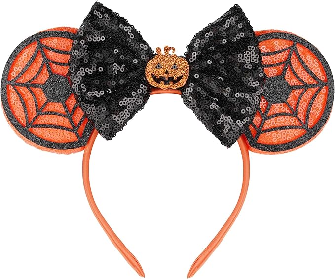 FANYITY Mouse Ears, Sequin Mouse Ears Headband for Boys Girls Women (ZZW)