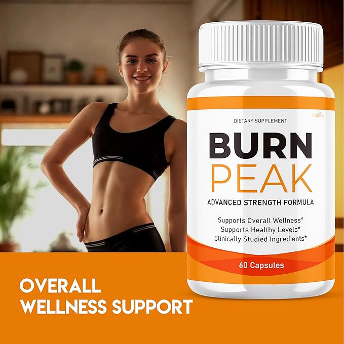 (2 Pack) Burn Peak Capsules BurnPeak Loss Support Formula Supplement Pills Natural Vitamin Maximum Energy Pre Workout Booster Healthy Digestion Sexy Slim Body Wellness Sculpt Reviews Pastillas (120ct)