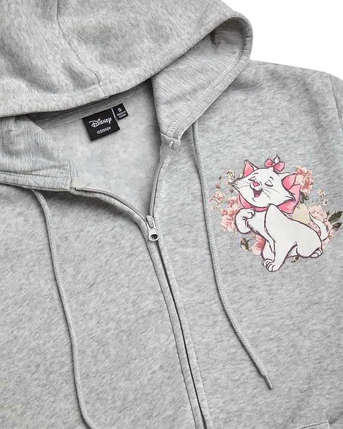 Disney Womens Zip Up Hoodies - Cars Lightning McQueen Lilo and Stitch Angel Marie Fleece Graphic Sweatshirts for Women (S-3X)
