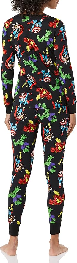 Amazon Essentials Disney | Marvel | Star Wars Women's Snug-Fit Cotton Pajama Sleepwear Sets