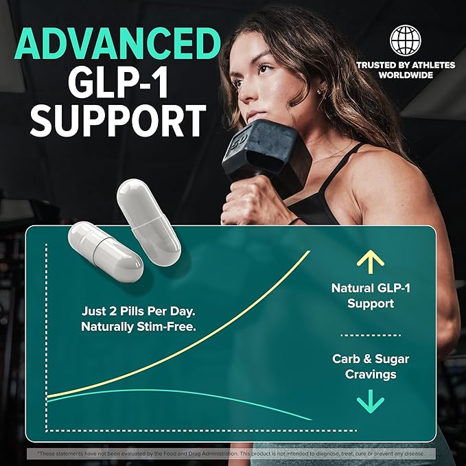 BURN30 GLP-1 Supplement - Super Berberine Weight Management Support GLP1 Naturally | Advanced Appetite Control & Metabolism Support with Clinically Studied Ingredients  | Stimulant Free