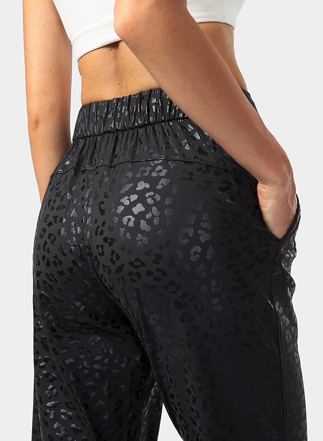 SANTINY Women's Joggers Pants Pockets Drawstring Running Sweatpants for Women Lounge Workout Jogging