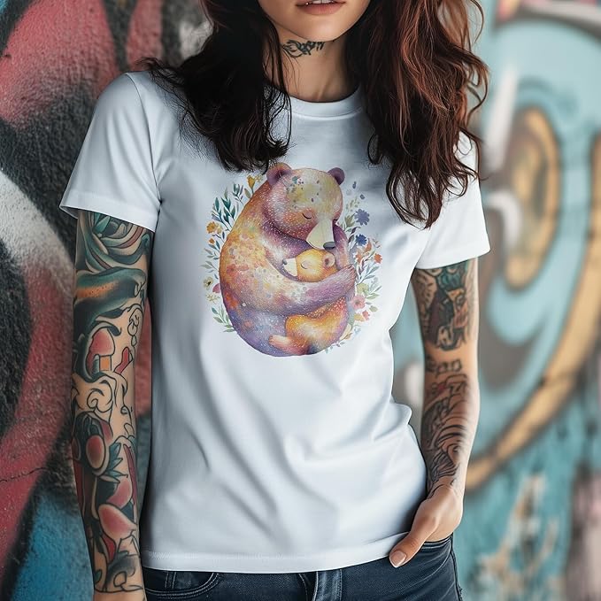 Cute Graphic T-Shirts for Women Crewneck Short Sleeve Tees Vintage Y2K Tops Loose Casual Summer Boho Outfits