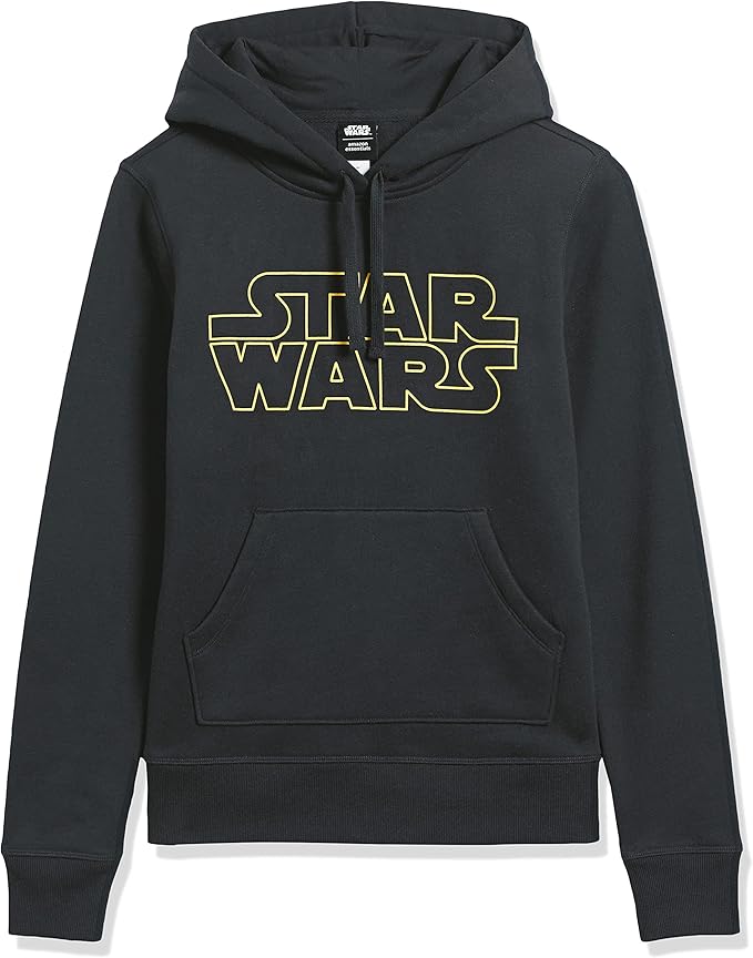 Amazon Essentials Disney | Marvel | Star Wars | Princess Women's Fleece Pullover Hoodie Sweatshirts (Available in Plus Size)