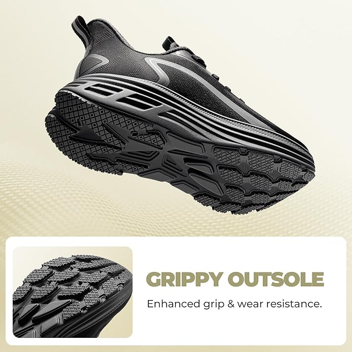 Women's Slip On Walking Shoes Hands-Free Cushion Running Tennis Shoes Non-Slip Comfortable Workout Gym Sports Athletic Fashion Sneakers
