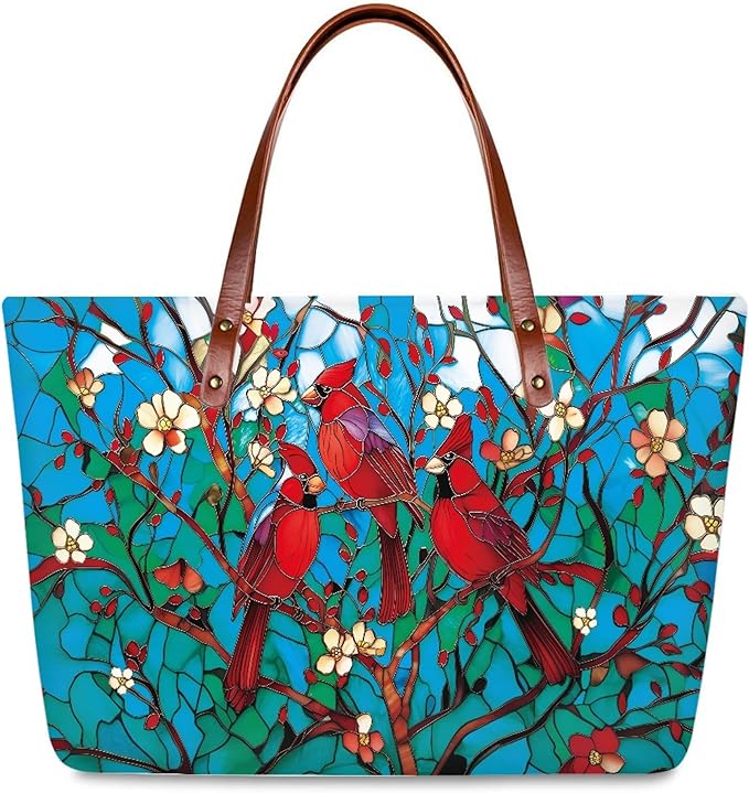 Womens Zip Up Tote Handbag Daisy Print Large Capacity Tote Purse Handbag Big Tote Bag Purse For Work Laptop