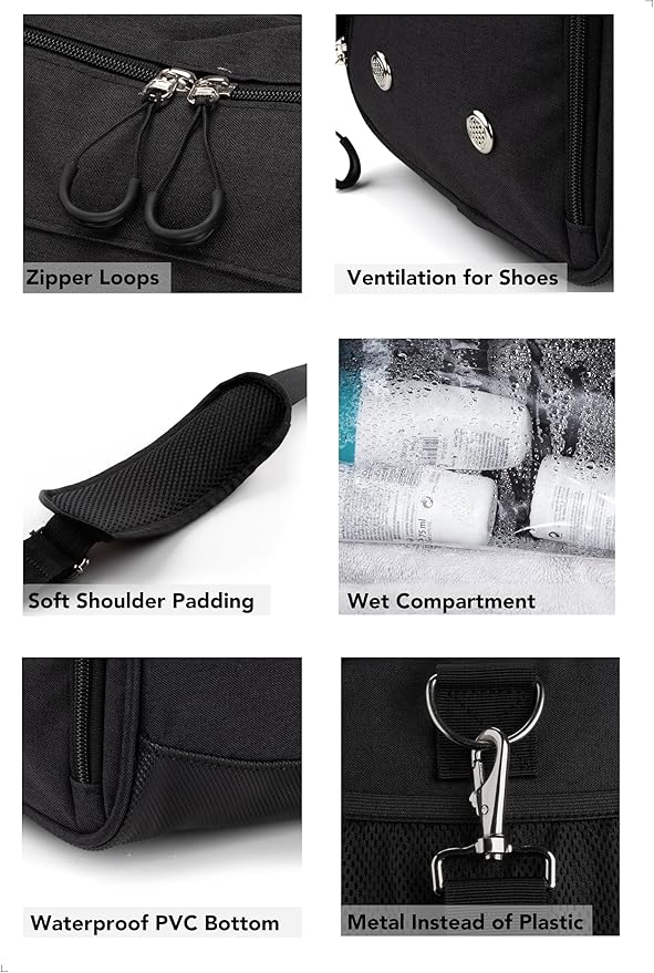 Fitgriff® Gym Bag for Men & Women with Shoe & Wet Compartment - Duffle Bag for Travel, Sports, Fitness & Workout