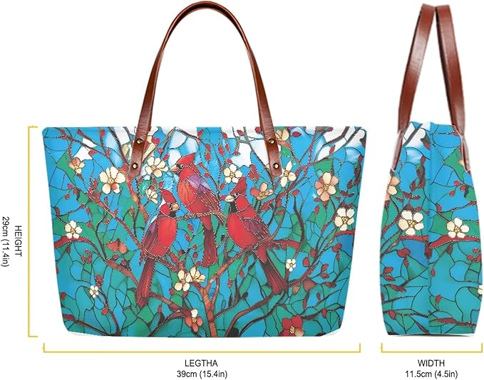 Womens Zip Up Tote Handbag Daisy Print Large Capacity Tote Purse Handbag Big Tote Bag Purse For Work Laptop
