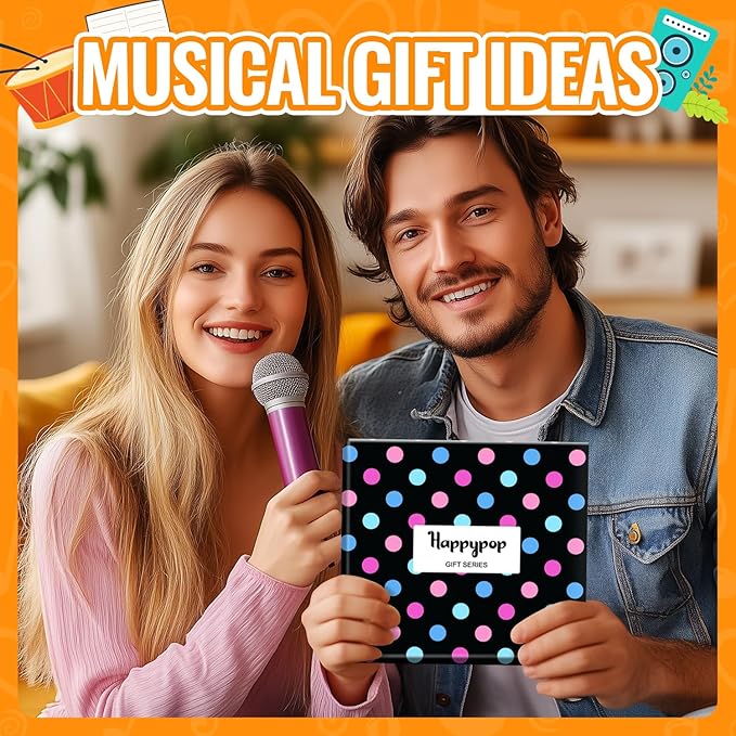 HAPPYPOP Music Gifts for Women - K Pop Singing Socks for Teen Girls Singers Kpop Fans Lovers