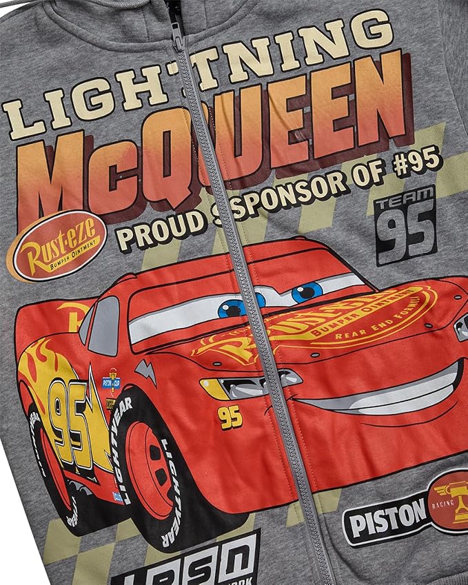Disney Womens Zip Up Hoodies - Cars Lightning McQueen Lilo and Stitch Angel Marie Fleece Graphic Sweatshirts for Women (S-3X)