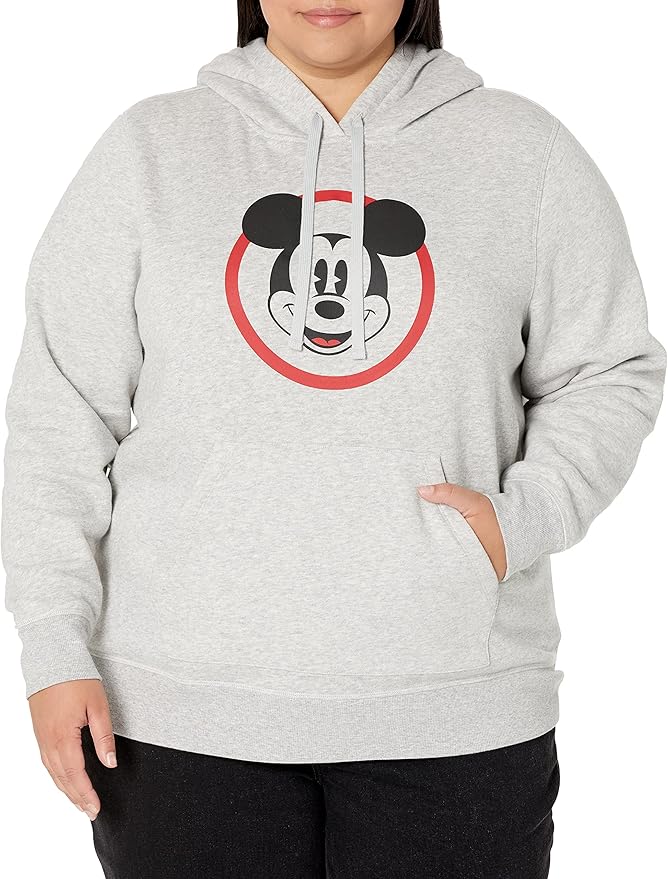 Amazon Essentials Disney | Marvel | Star Wars | Princess Women's Fleece Pullover Hoodie Sweatshirts (Available in Plus Size)
