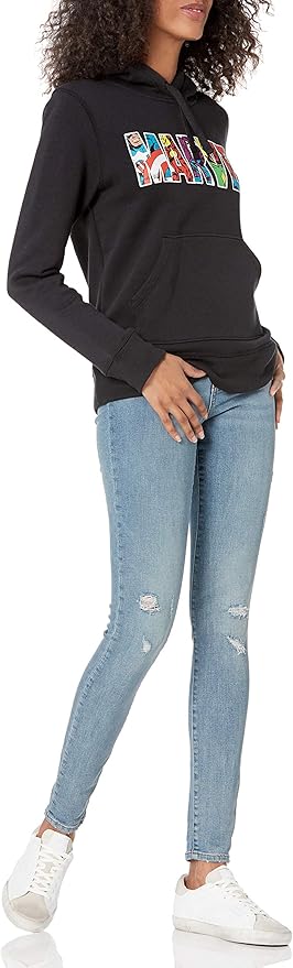 Amazon Essentials Disney | Marvel | Star Wars | Princess Women's Fleece Pullover Hoodie Sweatshirts (Available in Plus Size)