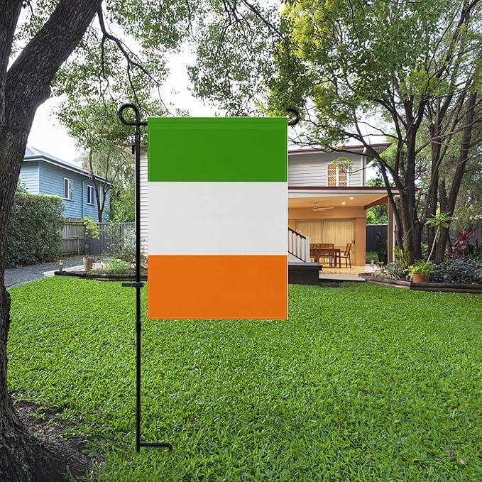 Ireland Flag Irish Flag, Small Irish Garden Flags for Yard Patio Porch Independence Day Patriotic Festival Outdoor Decorations