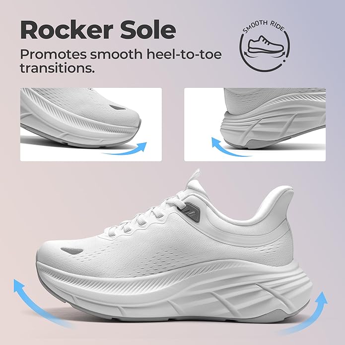 NORTIV 8 Women's Hands Free Slip On Walking Running Shoes Cushion Comfortable Tennis Shoes Non-Slip Workout Gym Sports Athletic Fashion Sneakers